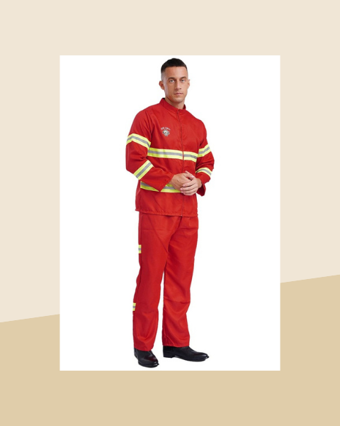 Costume Capitaine Pompier Ensemble Complet - photo premium Panoplia