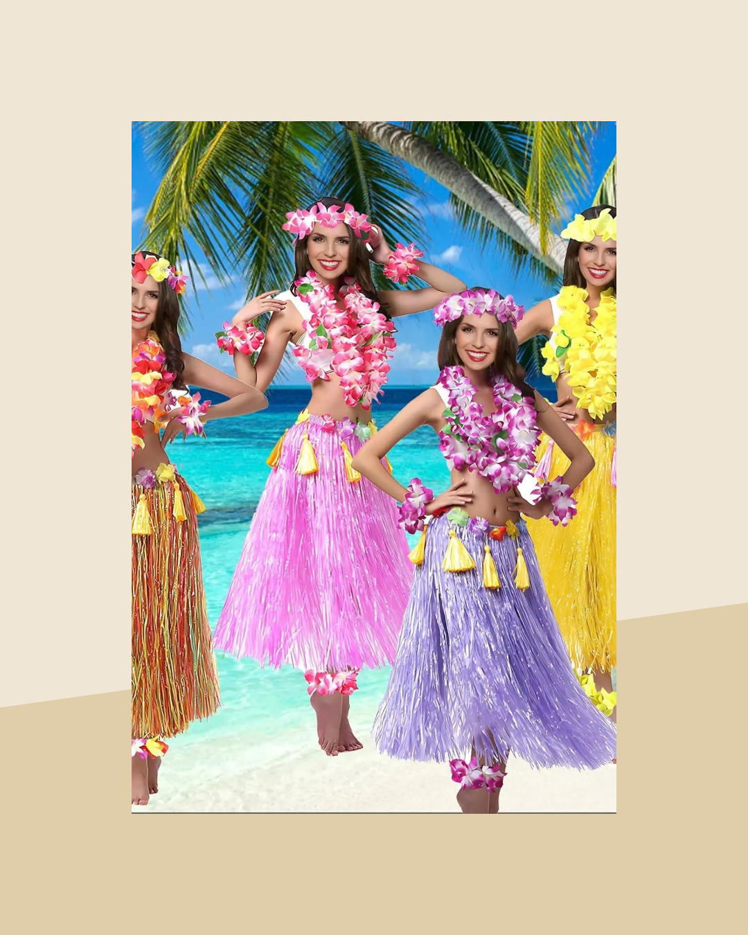 Déguisement Hawaïenne Femme - visuel premium