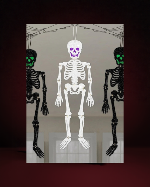 Halloween Decoration Skeleton Pendant Hanger Ghost Festival - photo premium Panoplia