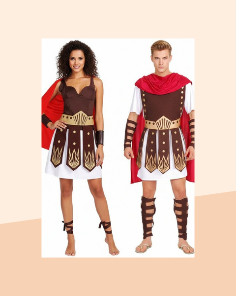 Déguisement Guerrier Romain avec Cape – Homme ou Femme - photo premium Panoplia