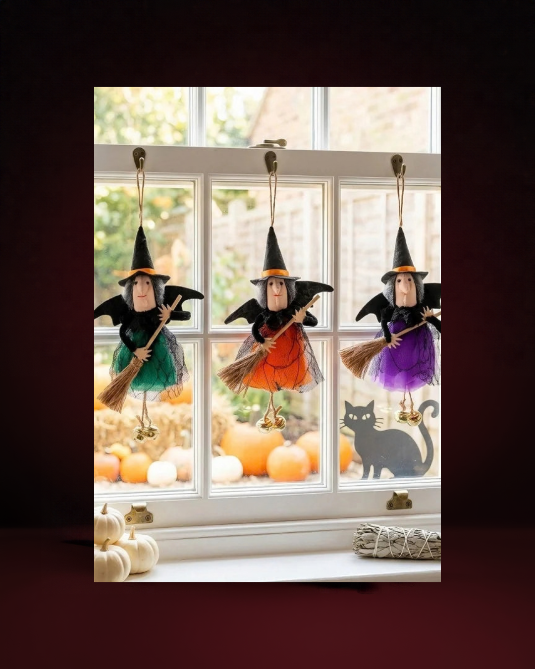 Décoration Noire à Suspendre pour Halloween - photo premium studio