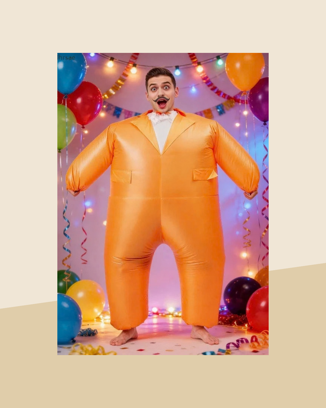 Déguisement Gonflable Homme Rondouillard - photo premium