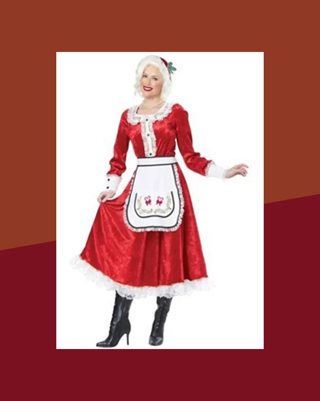 Déguisement Mère Noël Élégante Femme - photo premium Panoplia