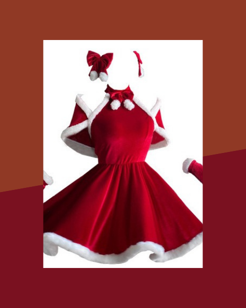 Déguisement Mère Noël Femme avec Cape - photo premium Panoplia