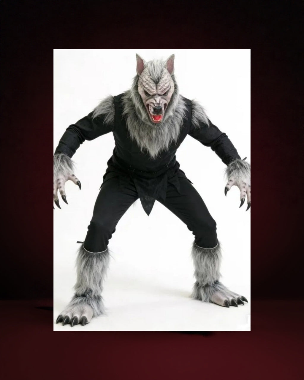 Kit Loup-Garou – Masque et Gants Griffes – photo premium Panoplia