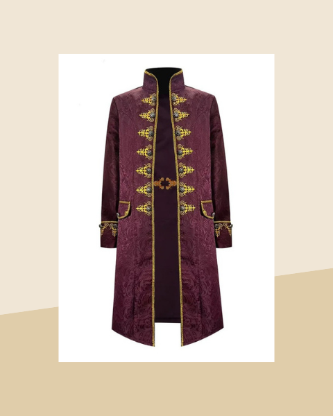 Manteau de Pirate Long Rétro Homme - photo premium Panoplia
