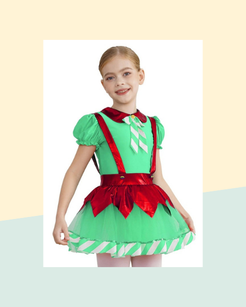 Robe Tutu Lutine Rayée Fille - photo premium Panoplia