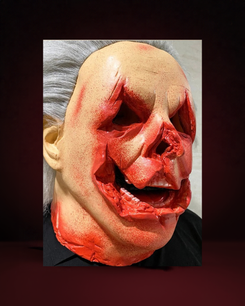 Masque Monstre Réaliste en Latex - photo premium Panoplia