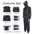 Déguisement Ninja Noir Homme – Ensemble S à XXL