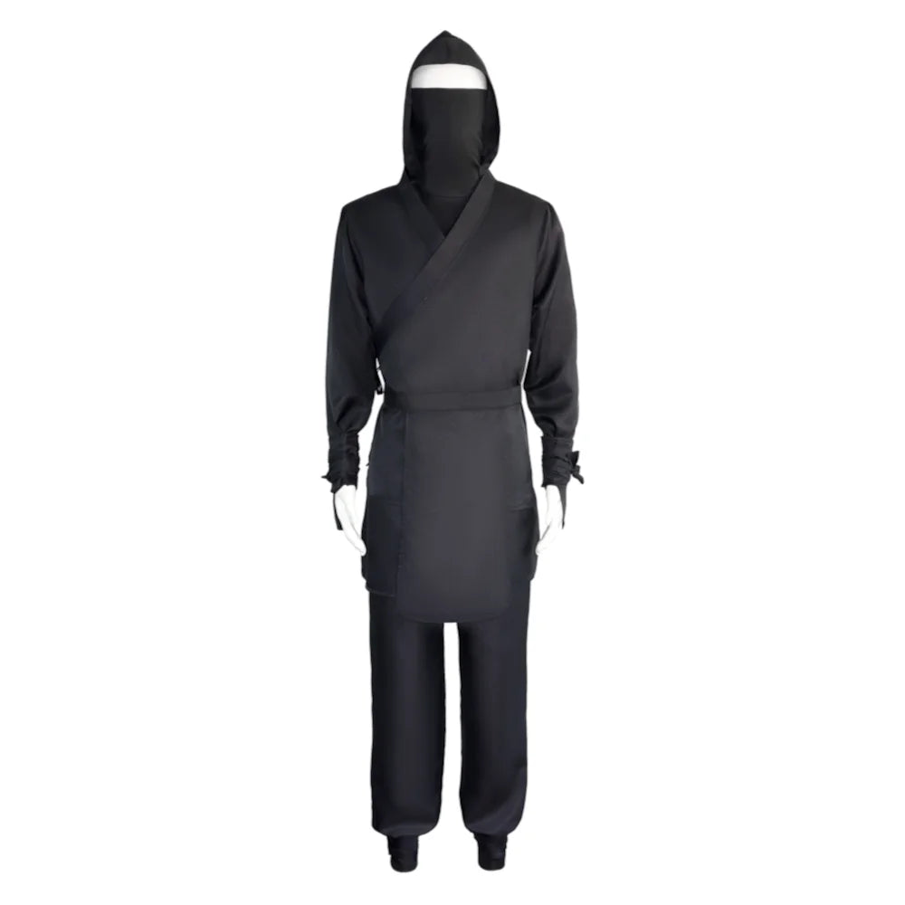 Déguisement Ninja Noir Homme – Ensemble S à XXL