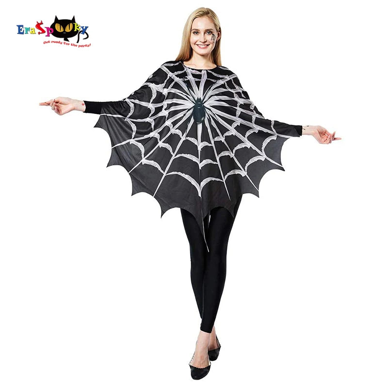 Poncho Toile d'Araignée Femme