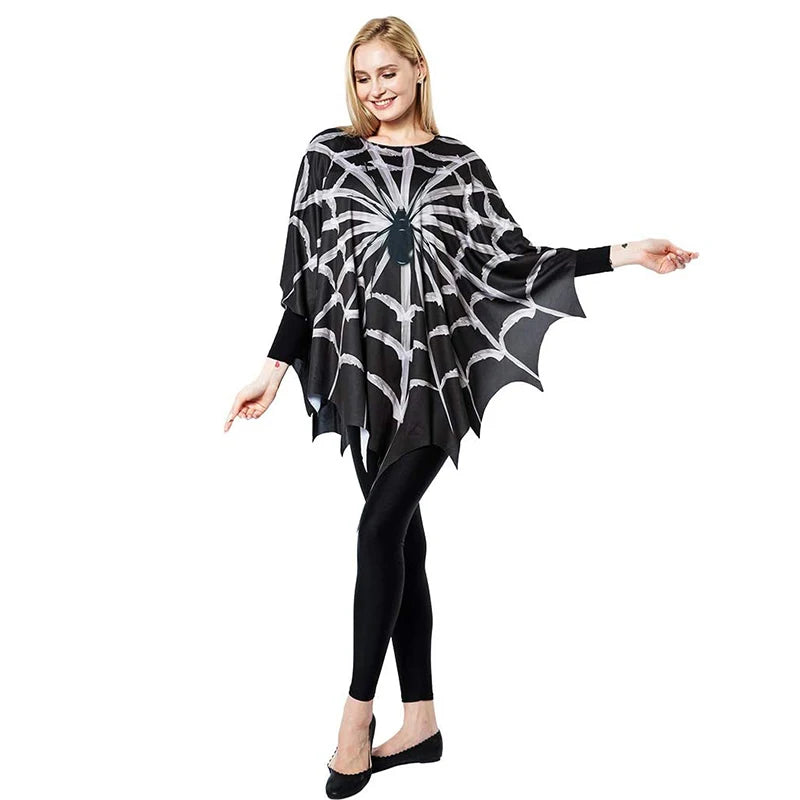 Poncho Toile d'Araignée Femme – vue 3