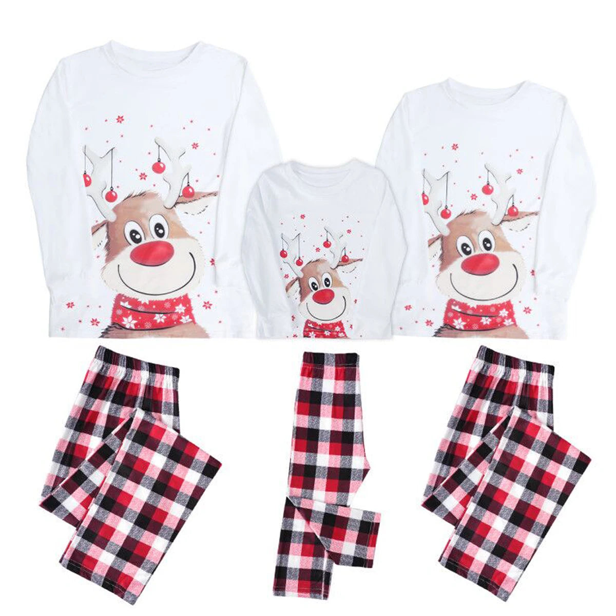 Pyjama Famille Assorti Renne de Noël – vue 8