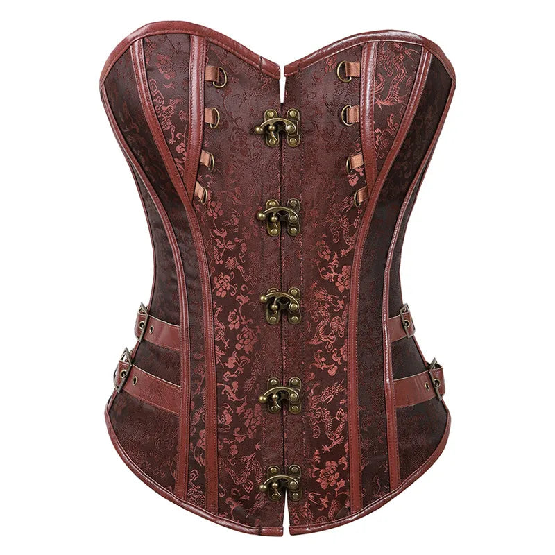 Corset Bustier Steampunk Grande Taille