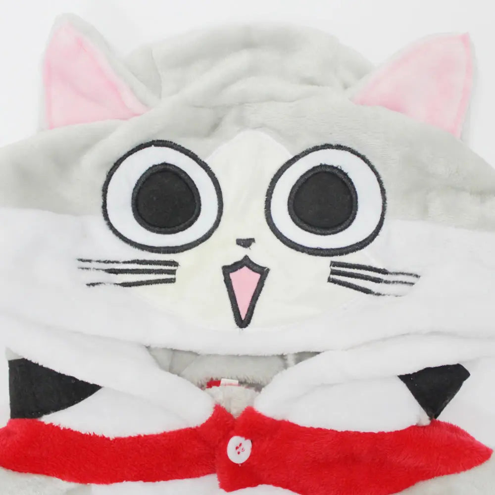 Kigurumi Chat Fromage Adulte - Pyjama Polaire Famille – vue 2