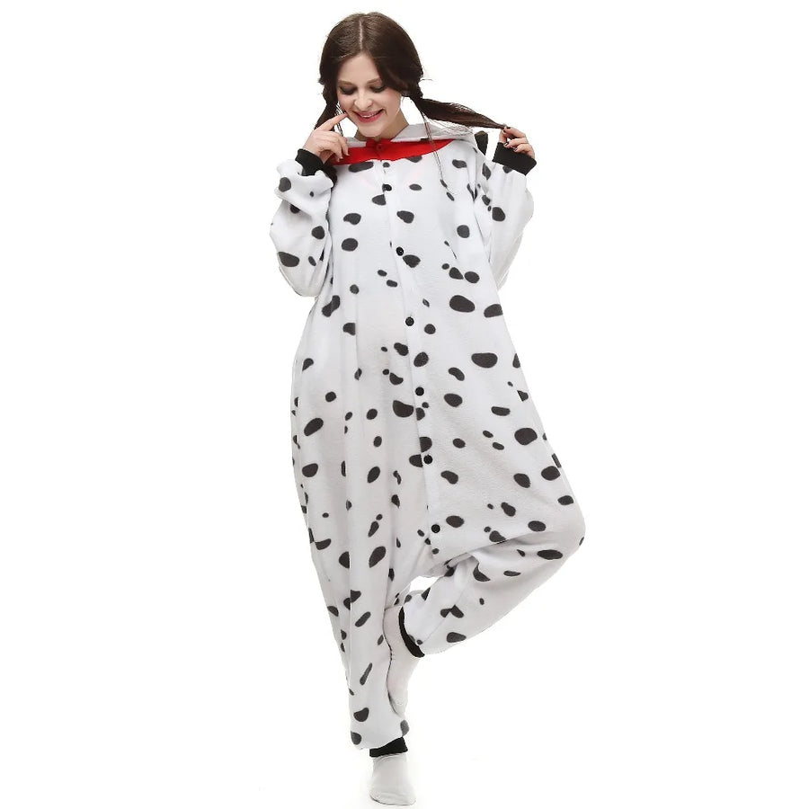 Combinaison Pyjama Dalmatien Adulte