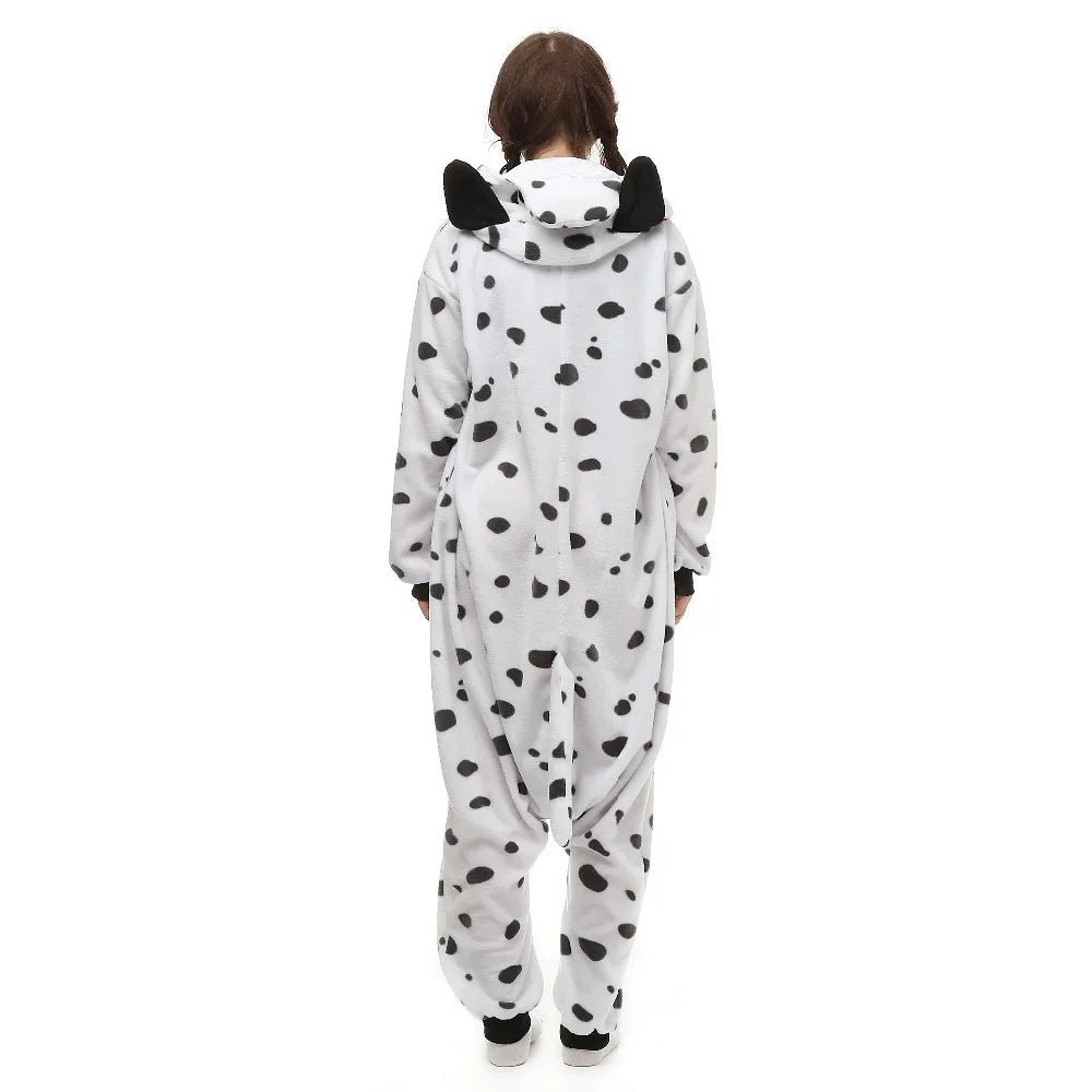 Combinaison Pyjama Dalmatien Kigurumi Adulte – vue 3