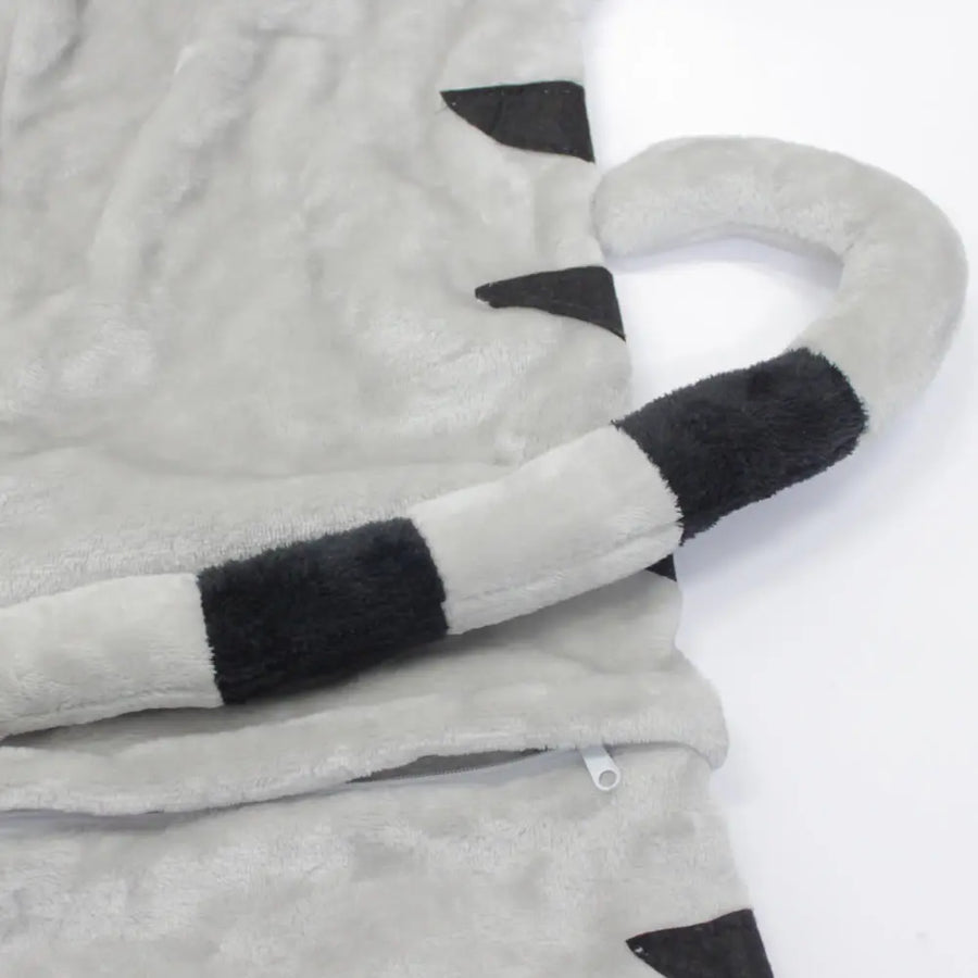 Kigurumi Chat Fromage Adulte - Pyjama Polaire Famille – vue 4