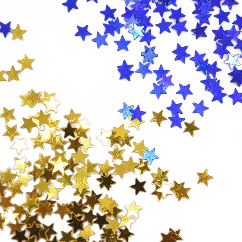 Confettis Étoiles Décoratifs – 6 ou 10 mm