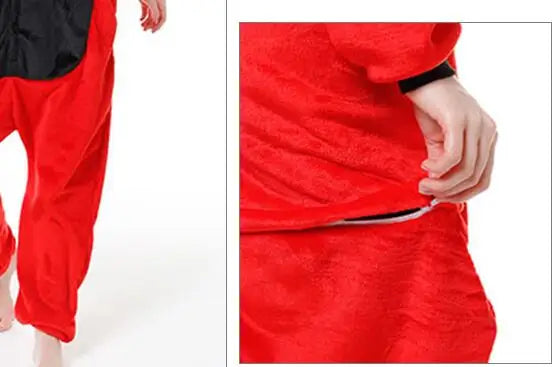 Kigurumi Dinosaure Rouge – Pyjama Combinaison Famille
