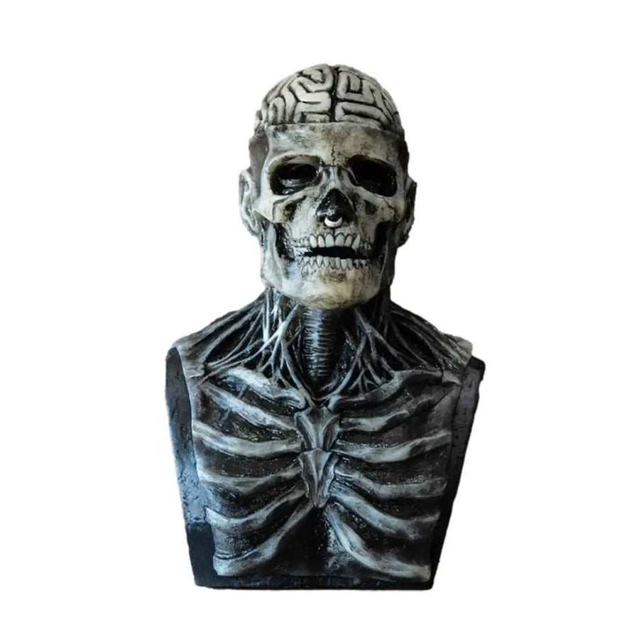Masque Zombie Cerveau à Nu en Latex – vue 7