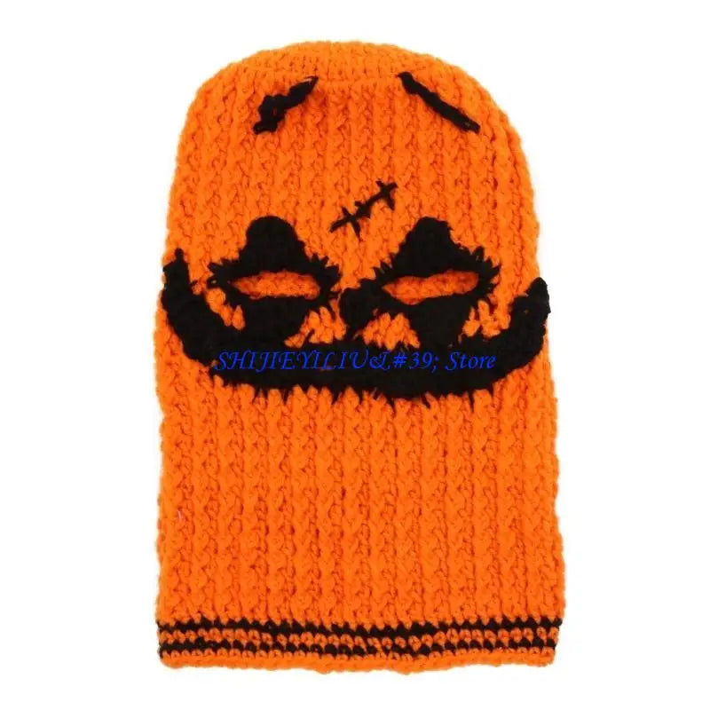 Bonnet Cagoule Tricoté Ensanglanté – vue 8