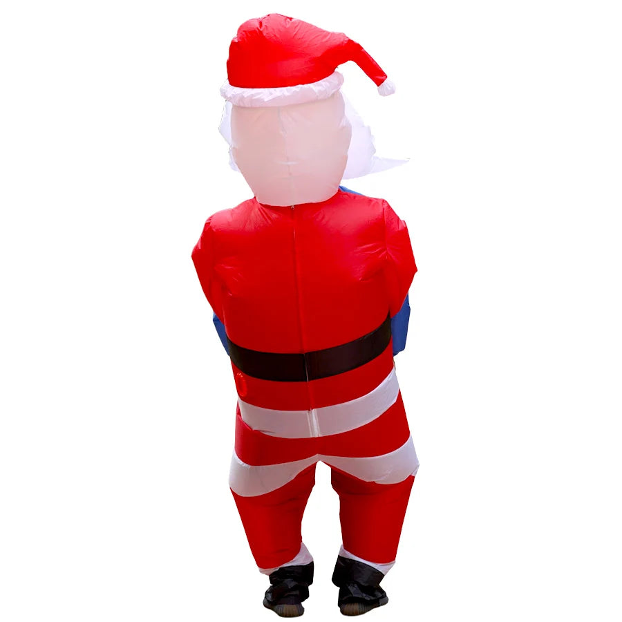 Déguisement Gonflable Père Noël Rigolo