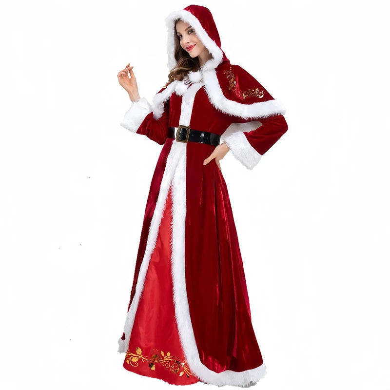 Costume Père Noël de Luxe Homme ou Femme – M à 3XL