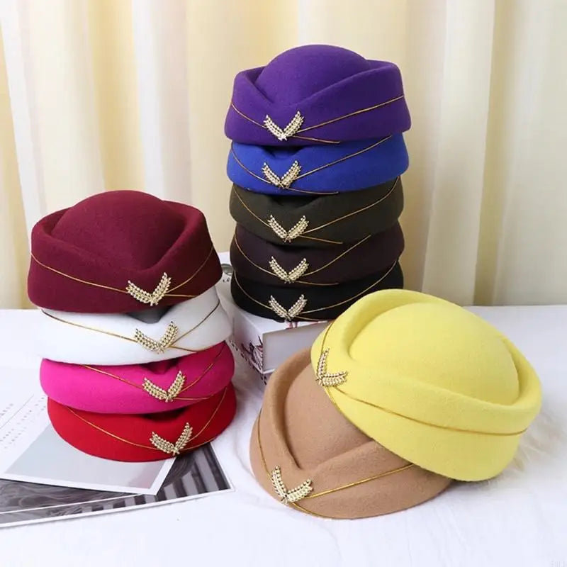 Chapeau d'Hôtesse de l'Air Femme