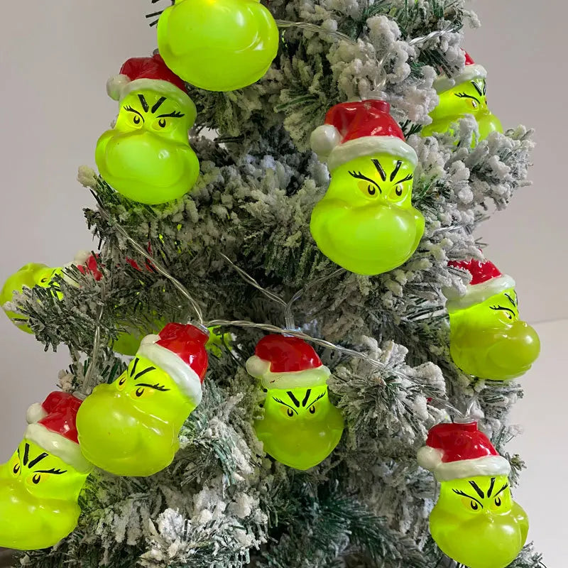Guirlande LED Noël – Blanc ou Jaune, USB ou Piles