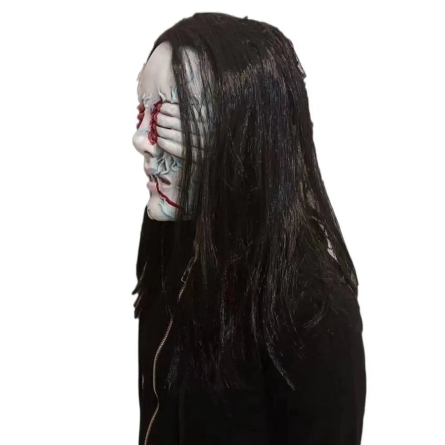 Masque Démon Aveugle à Longs Cheveux – vue 3