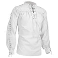 Chemise Viking Pirate à Col Volanté Homme
