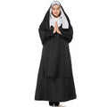Déguisement Religieuse Robe Longue Noire