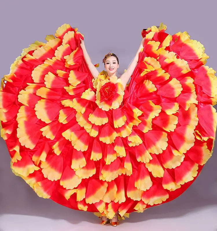 Robe Flamenco Femme à Volants – Plusieurs Styles