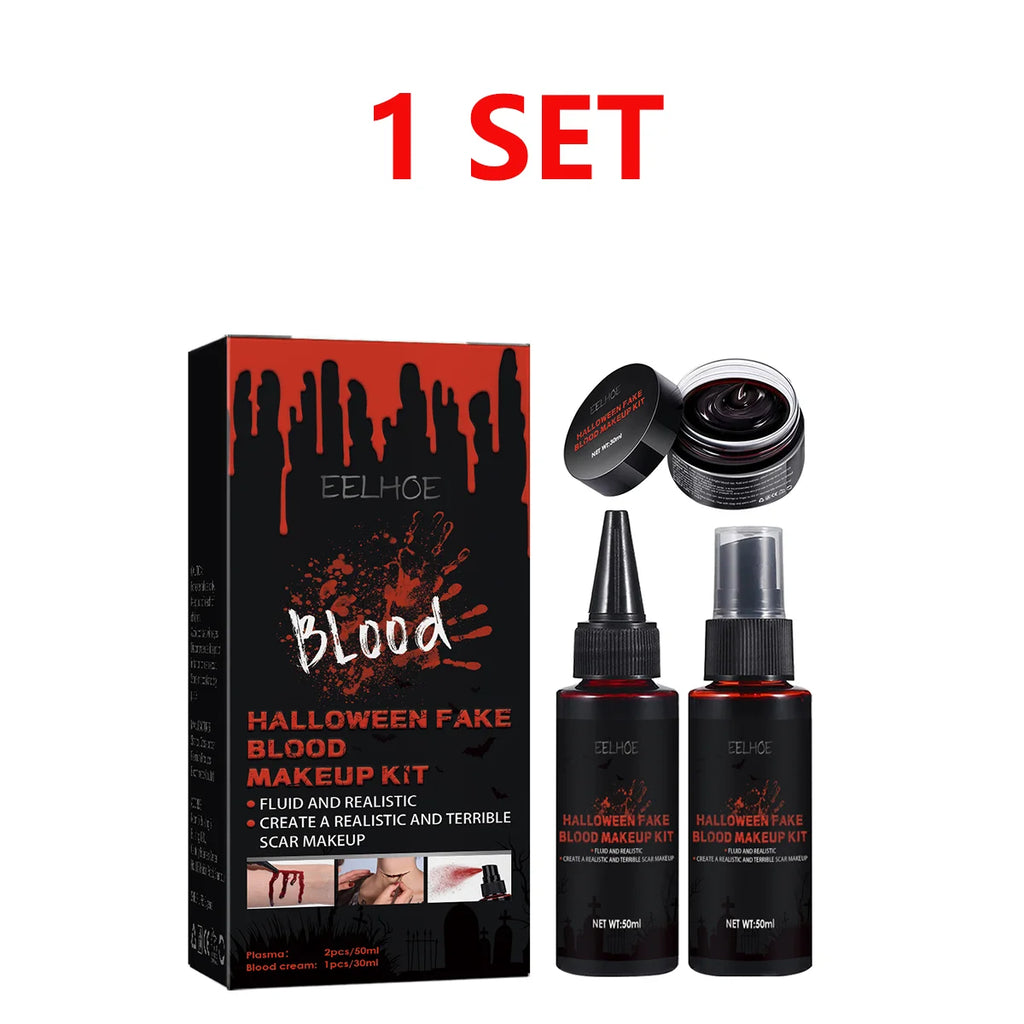 Kit Faux Sang Lavable pour Effets Spéciaux – Lots 1 à 3