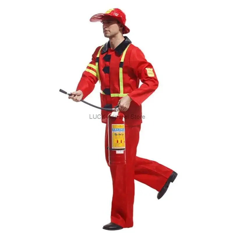 Combinaison de Pompier Homme – vue 3