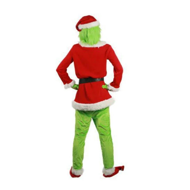 Costume Père Noël Complet avec Masque – vue 3