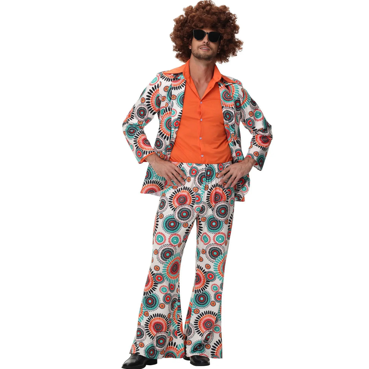 Kit Duo Déguisement Hippies Couple – vue 2
