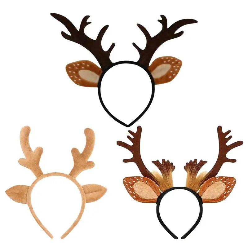 Serre-tête Bois et Oreilles de Renne – 3 Modèles