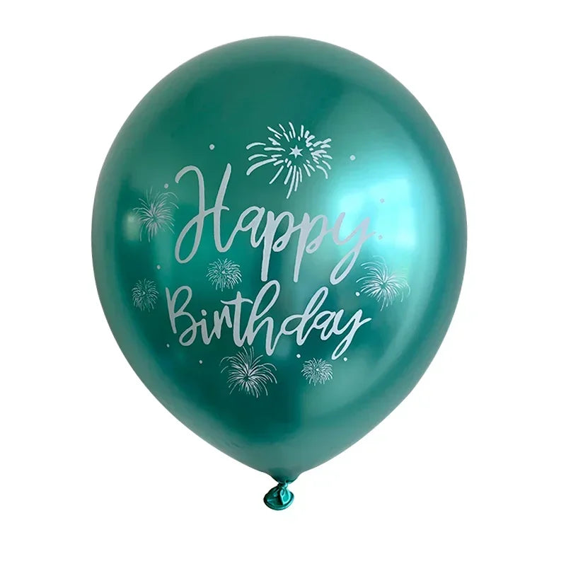 Lot de 15 Ballons Latex Or, Argent et Confettis – vue 28