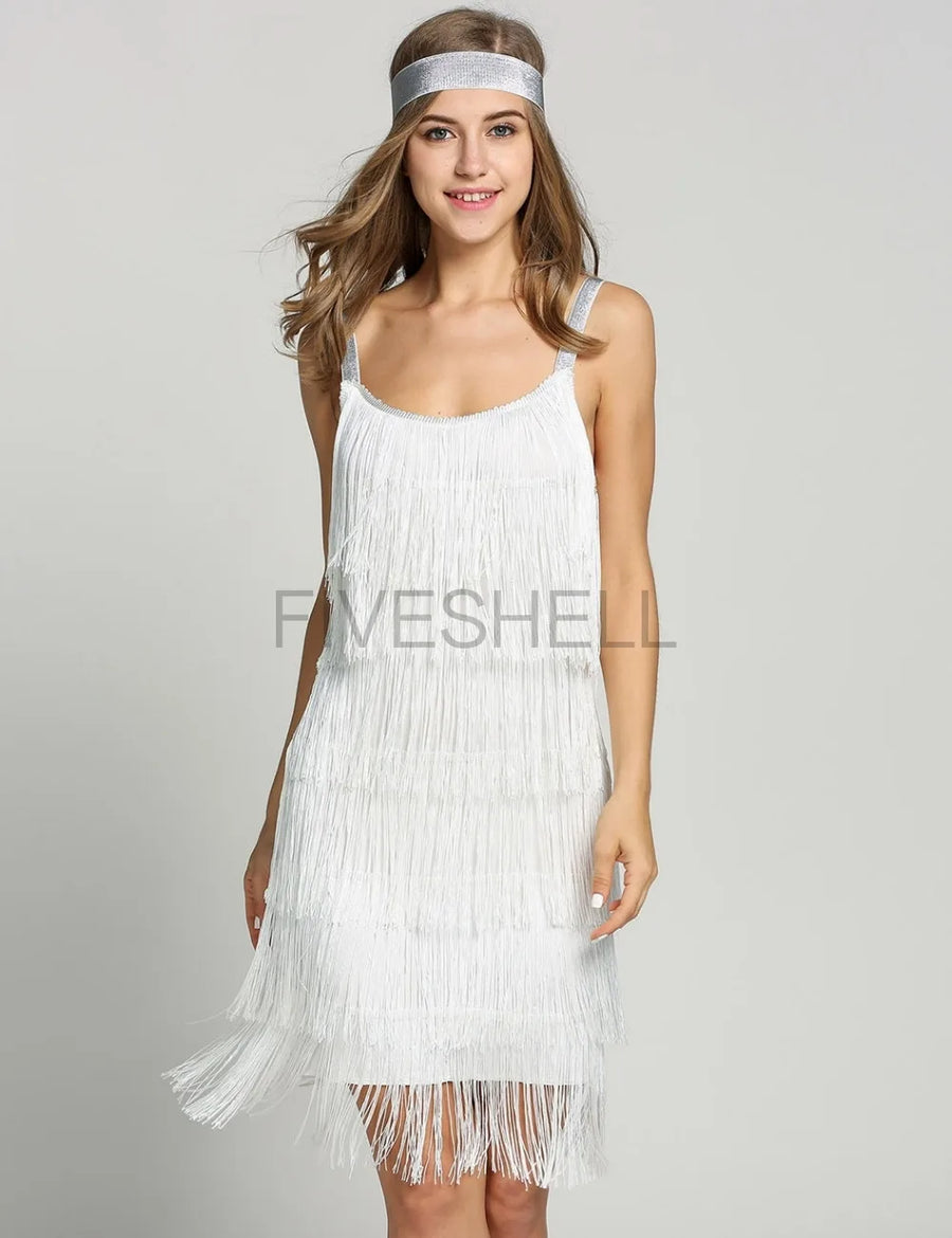 Robe Charleston Années 1920 pour Femme — Style Gatsby – vue 6