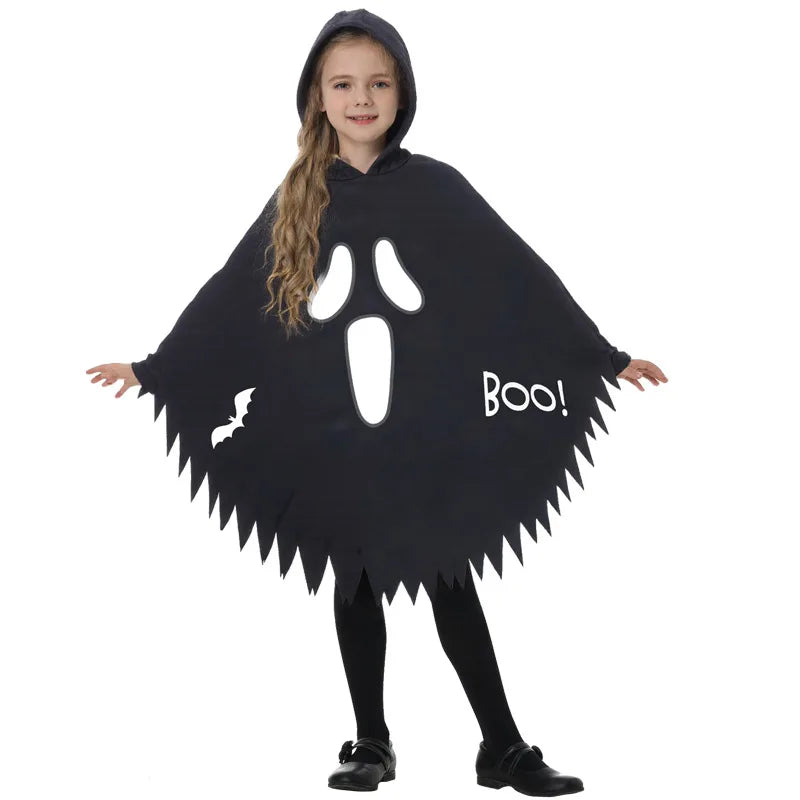Cape Fantôme Enfant Phosphorescente – Noire ou Blanche – vue 9