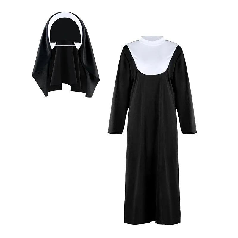 Robe de Religieuse Traditionnelle Adulte