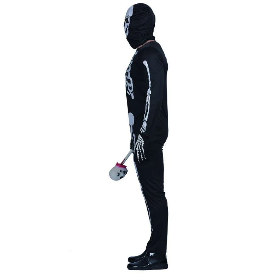 Déguisement Squelette Adulte – Tenue Tête de Mort