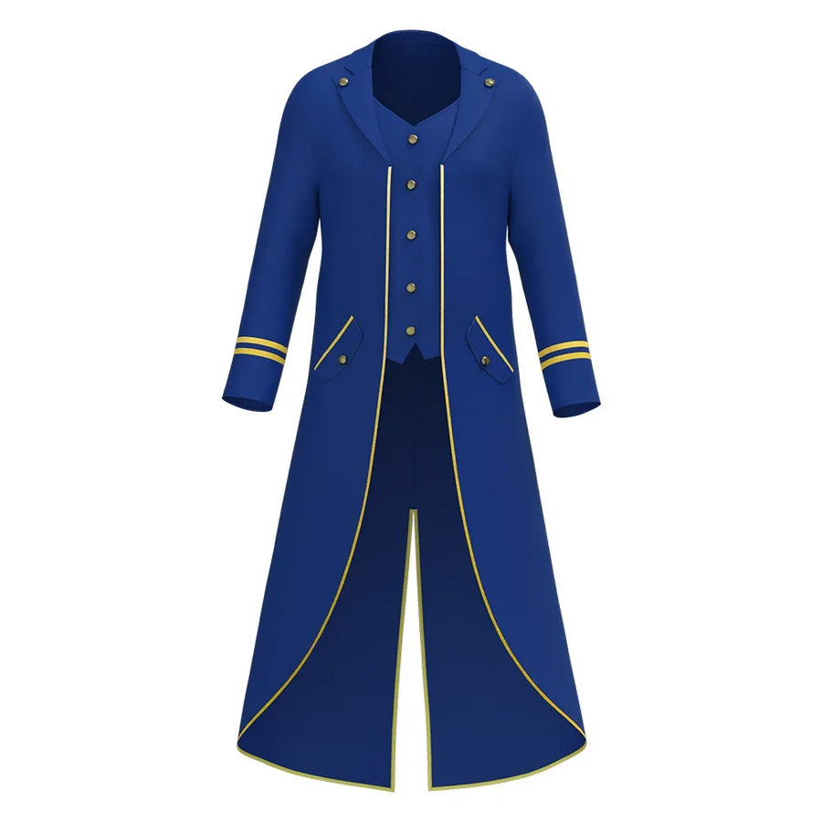 Veste Queue-de-Pie Steampunk Gothique Homme – vue 7