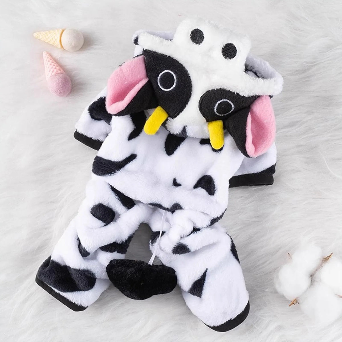 Déguisement Vache pour Animal de Compagnie