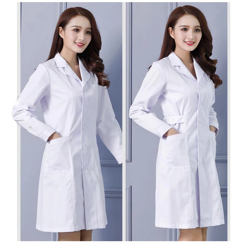Blouse d'Infirmière Blanche Femme – vue 4