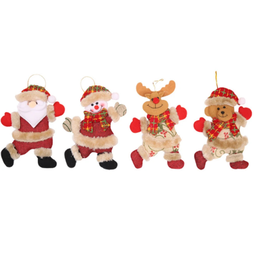 Suspensions de Noël – Père Noël, Renne, Ours ou Bonhomme