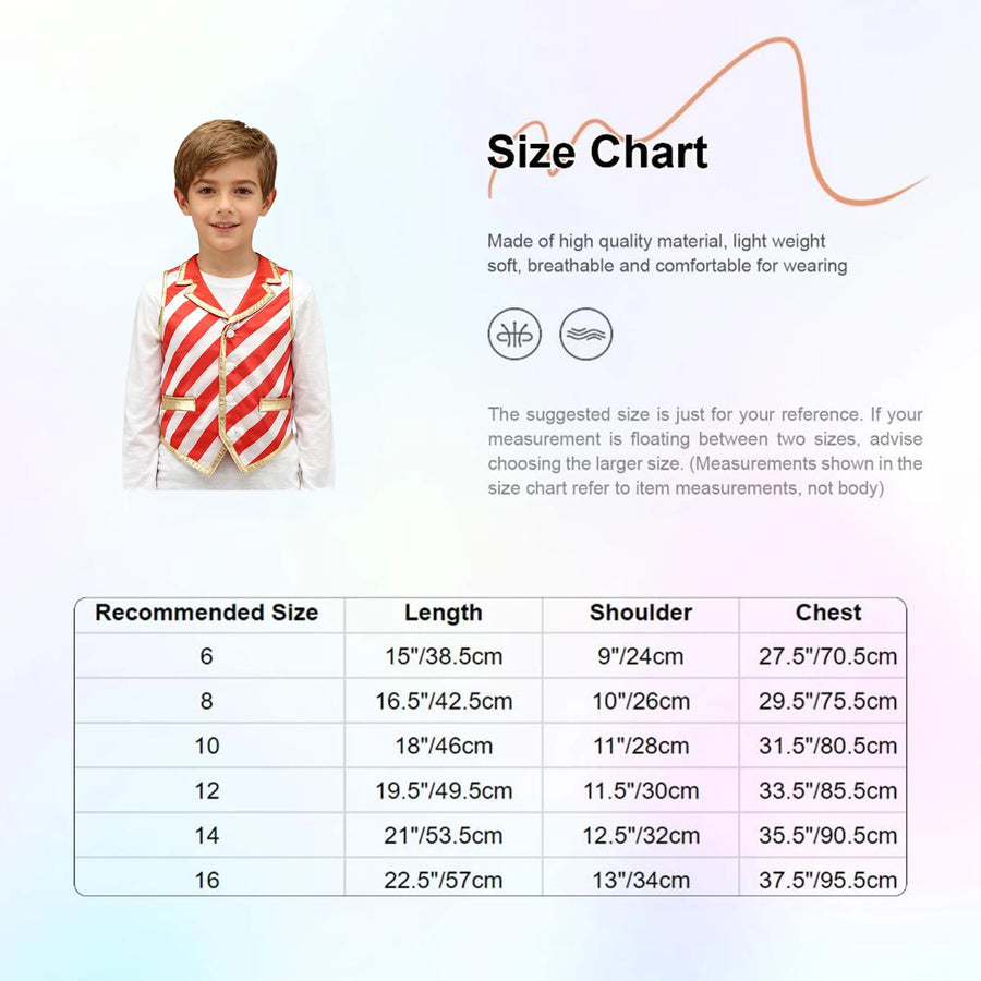 Gilet Sucre d'Orge Rayé Enfant – vue 5