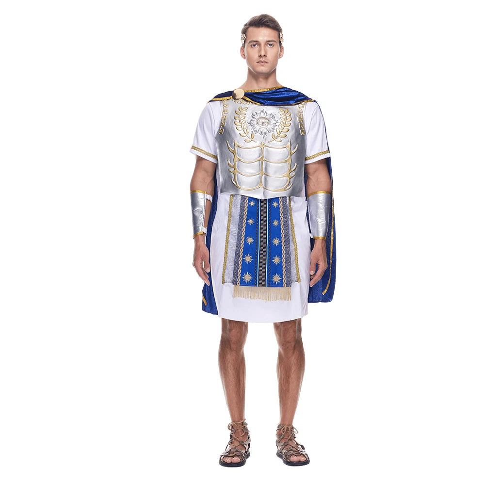 Costume d'Empereur Romain Gladiateur Homme
